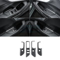 Fit for Audi A5 2026 Accessories Carbon Fiber ABS Interior Overlay Covers Upgrade Inner Decoration Parts Protector