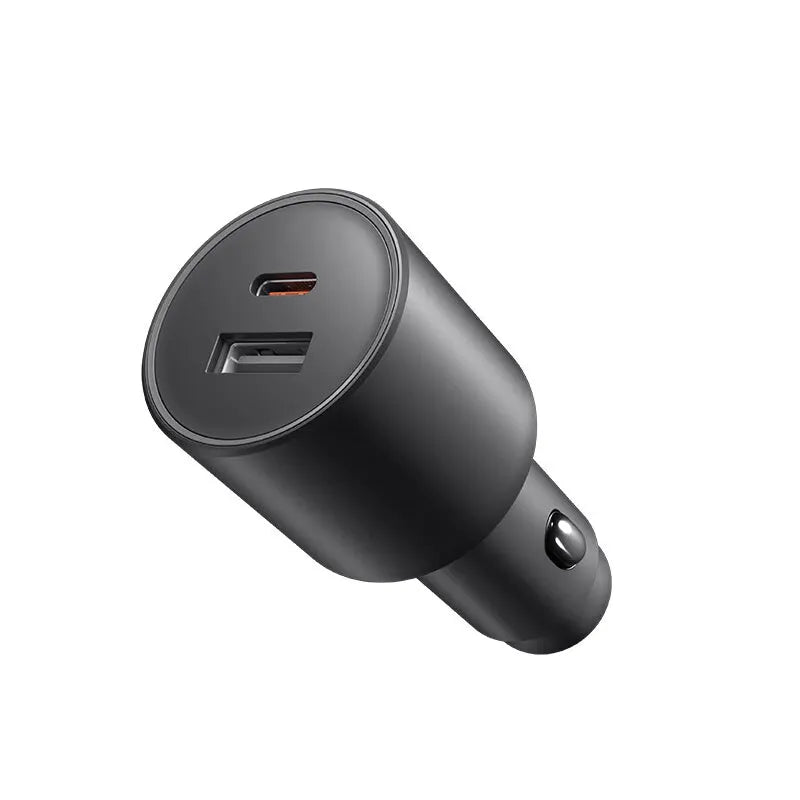 XIAOMI Car Charger 100w Fast Load Car Charger 100w Max 1a1c Fast Charging Dual-Port Usb-A Usb-C Smart Device Fully With Light