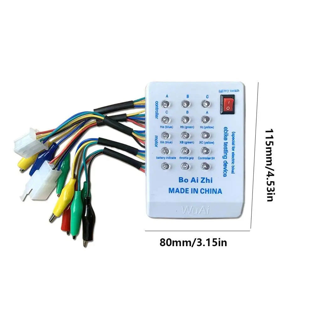 24V/36V/48V/60V/72V Electromobile Repair Device Brushless Motor Controller Hall Controller Scooter Maintenance Detector