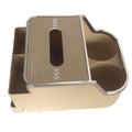 Car Armrest Storage Box Car Interior Accessories Console Armrest Organizer Storage Box Multifunctional Tissue Cup Holder Durable