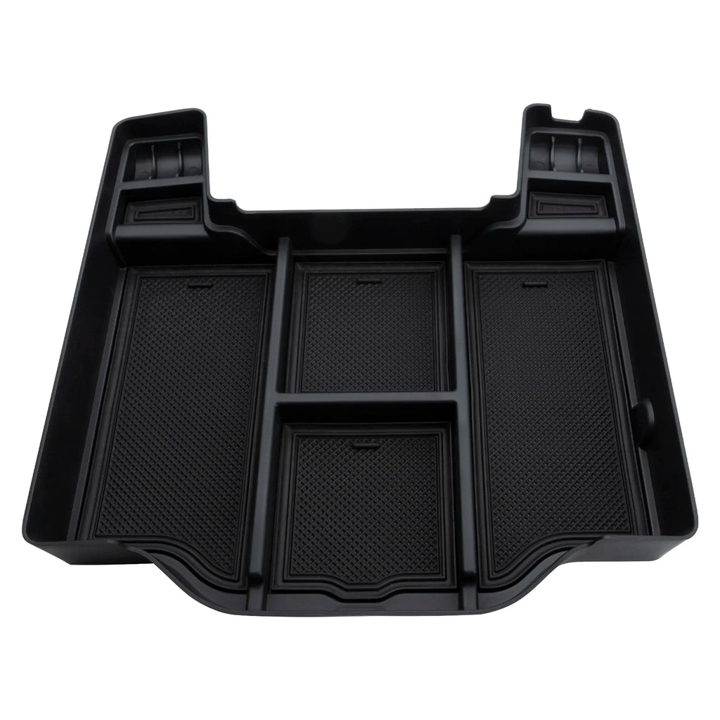 Car Center Console Organizer For Dodge RAM 1500 2500 3500 2019- 2022 Black Car Interior Accessories ABS Secondary Storage Box