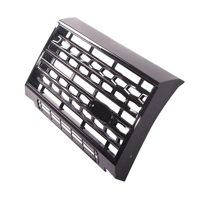 Truck Part Auto Parts Exterior Accessories Abs Plastic Black Grill Front Bumper Grill Pirrilla Fit For Land Rover Defender Trd