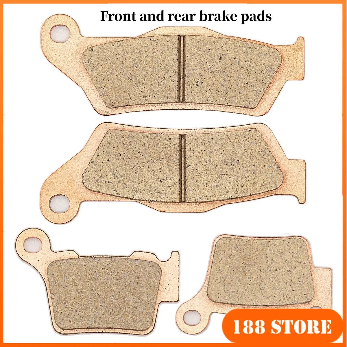Front Rear Brake Discs or Brake pads for use on off-road motorcycles Disc brake disc 220/240/260/270mm high quality