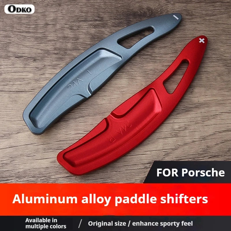 For Porsche 991 2019 model Car Interior Accessories Aluminum Alloy Car Steering Wheel Gear Shifters Paddle Shift Extension