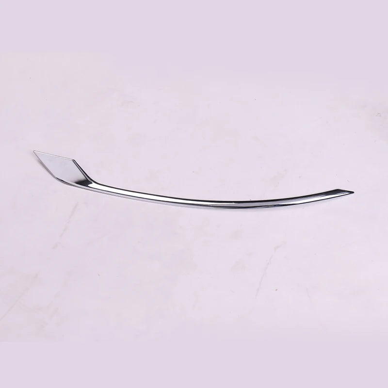 Car Styling Accessories 2pcs ABS Silver Chrome Plated Rear Fog Light Decoration Strip Cover Trim Fit For VOLVO XC60 2018-2022