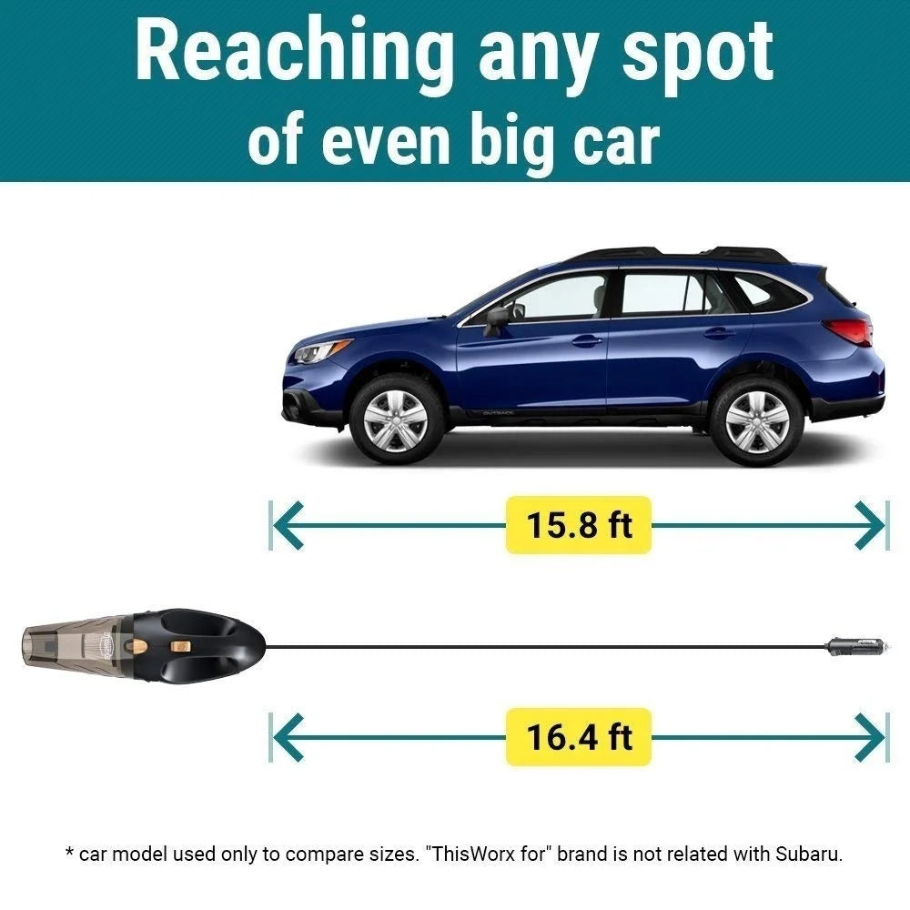 Portable 12V Car Vacuum Cleaner Handheld Wet Dry Suction Duster Auto Accessories Powerful Cleaning Tool