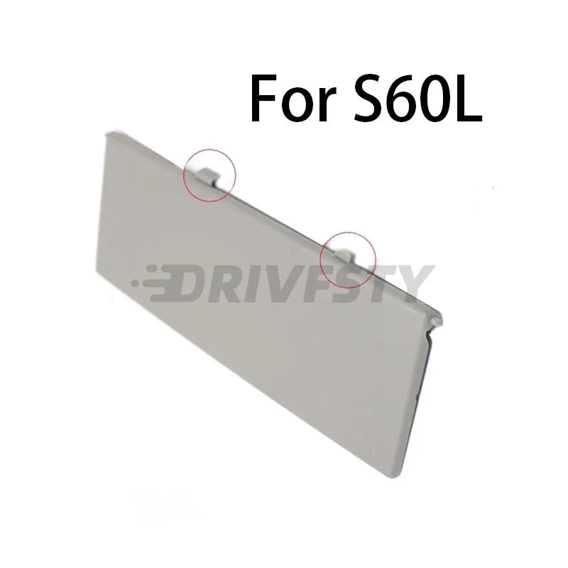 Car Accessories For Volvo S60L V40 V60 Sun Visor Vanity Mirror Lamp Cover Car Interior Parts