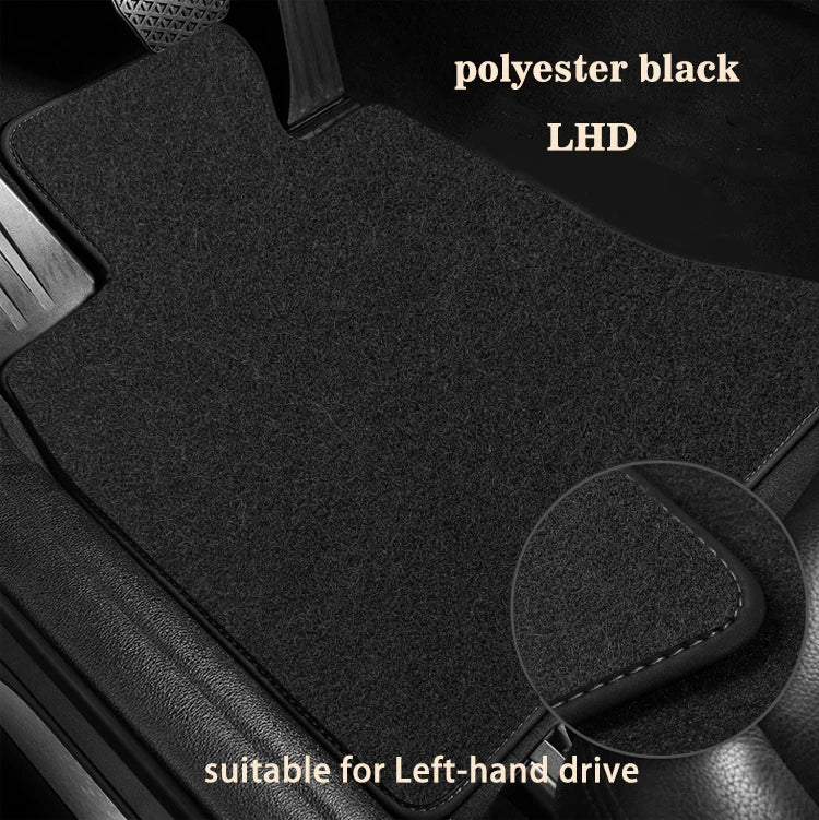 Car Mats Floor For VW Volkswagen Golf 6 MK6 Plus GTI R 5K 2009~2013 5door Hatchback Floor Carpet Foot Covers Set Car Accessories