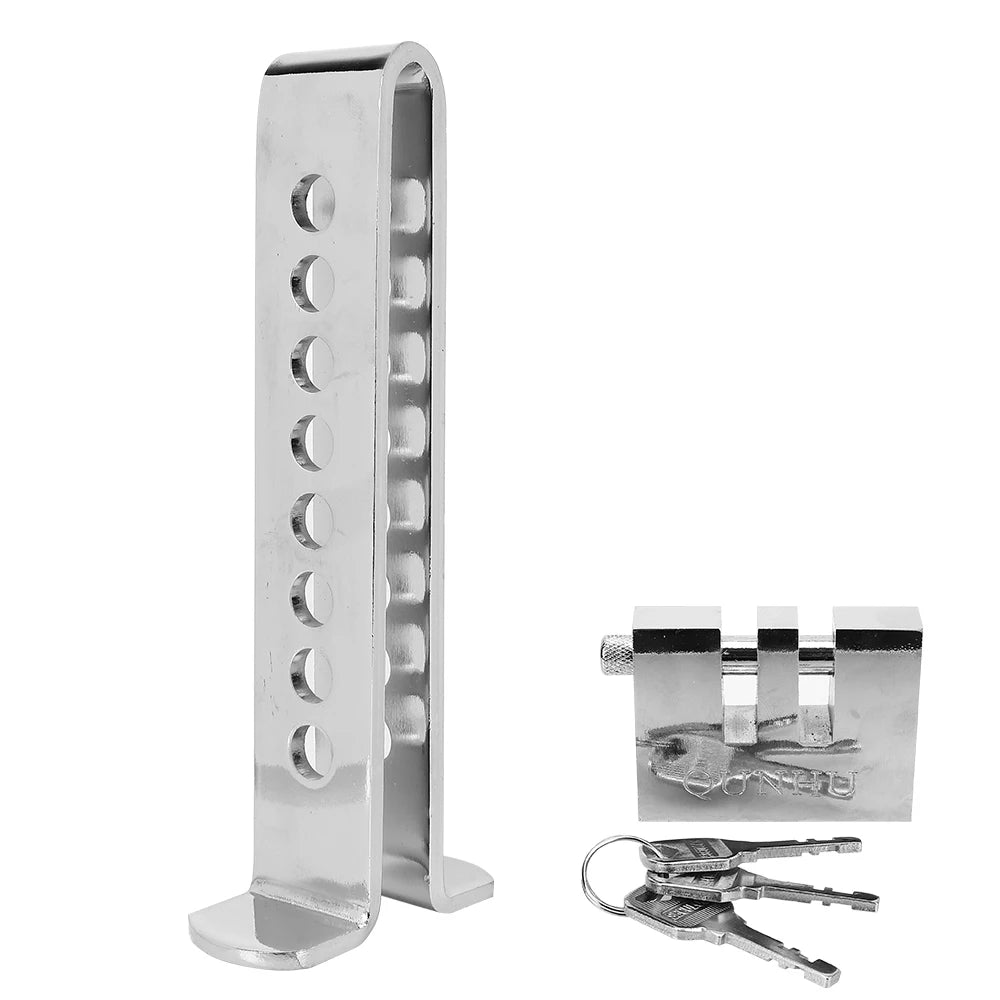 Car Clutch Lock Universal Throttle Accelerator Security Anti-Theft Tool Steel Stainless Auto Brake Pedal Lock Car Accessories