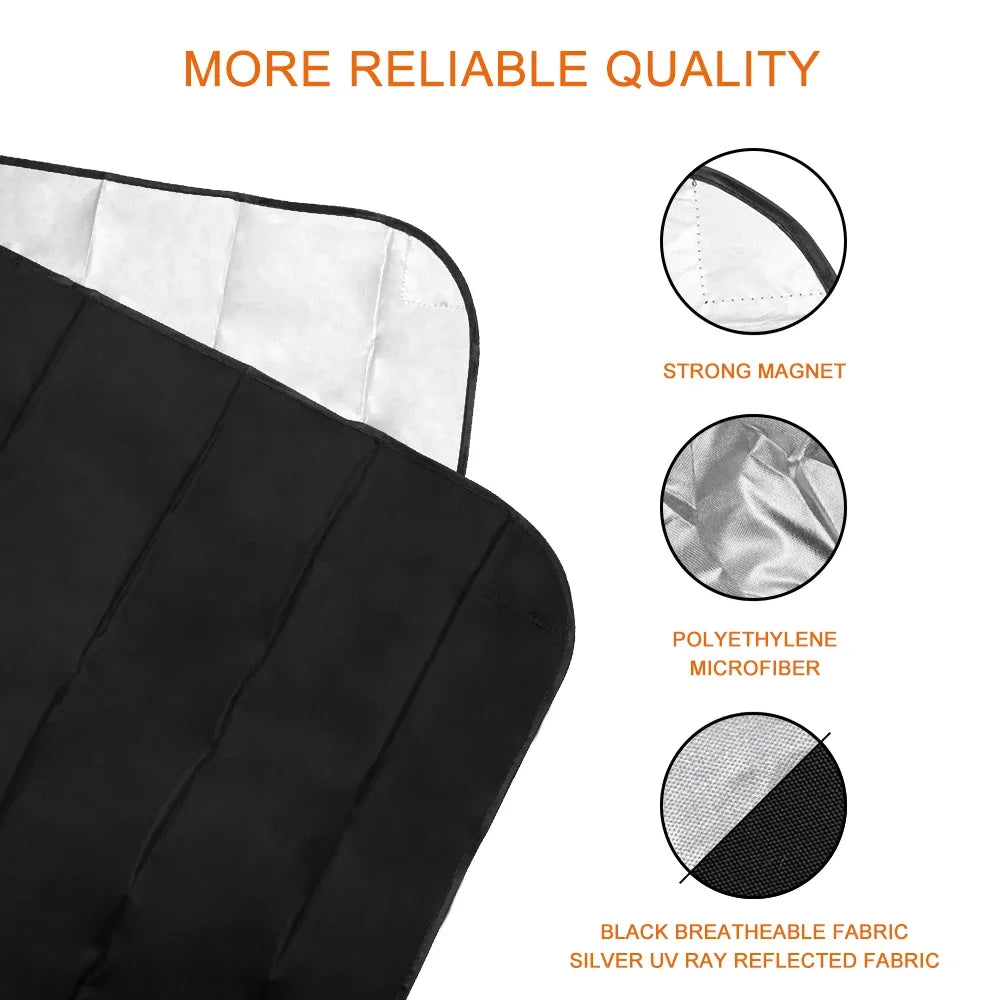 Car Windshield Cover Sunshade Parasol Auto Accessories For Kia PICANTO RIO CARNIVAL SELTOS MOHAVE CARENS NIRO CERATO VENGA K5