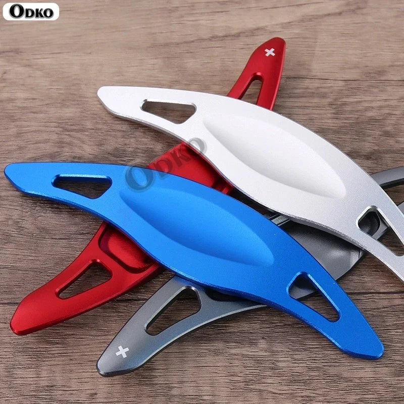 Accesorios interiores para Kia Stinger, aleación de aluminio, volante, palanca de cambios, extensión de palanca de cambios