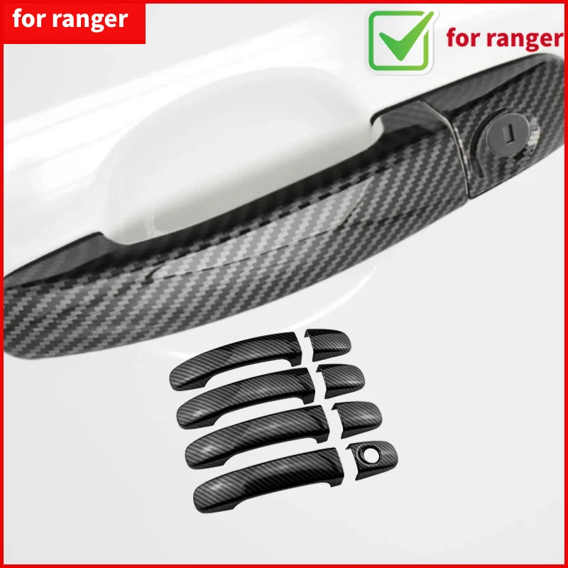 Auto for Ford Ranger Everest Endeavour 2015 - 2022 Car Accessories Outer Door Handle Protection Cover Trim Stickers