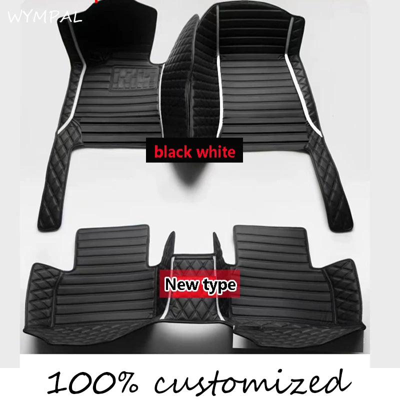 Custom Automotive Car Floor Mats For Cupra Formentor 2022 Auto Luxury Leather Men Women Car Mats Full Coverage