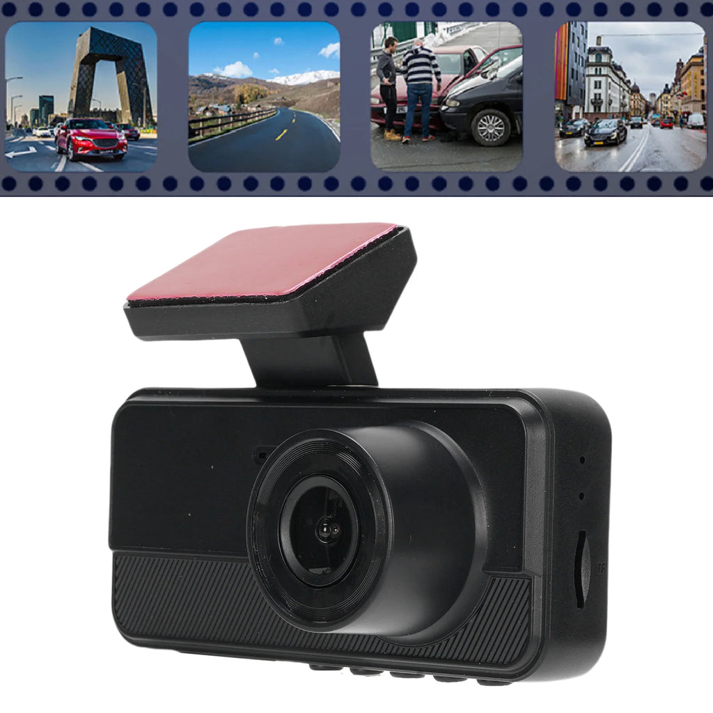 Car Camera Recorder 3 Channel Dash Cam 1080P Dash Camera Wifi Triple Car Camera with 32GB Card 2 Inch LCD Display 150mAh Battery