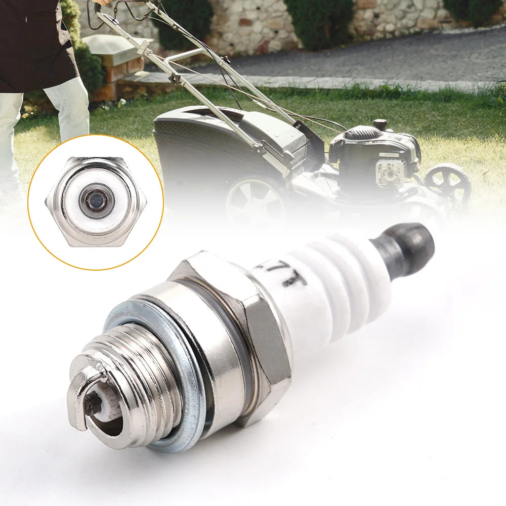 1/5Pcs Mower Flower Spark Plug RJ19LM BR2LM Lawn Mower Spark Plugs for Briggs & Stratton Engines Motors Power DIY Accessories