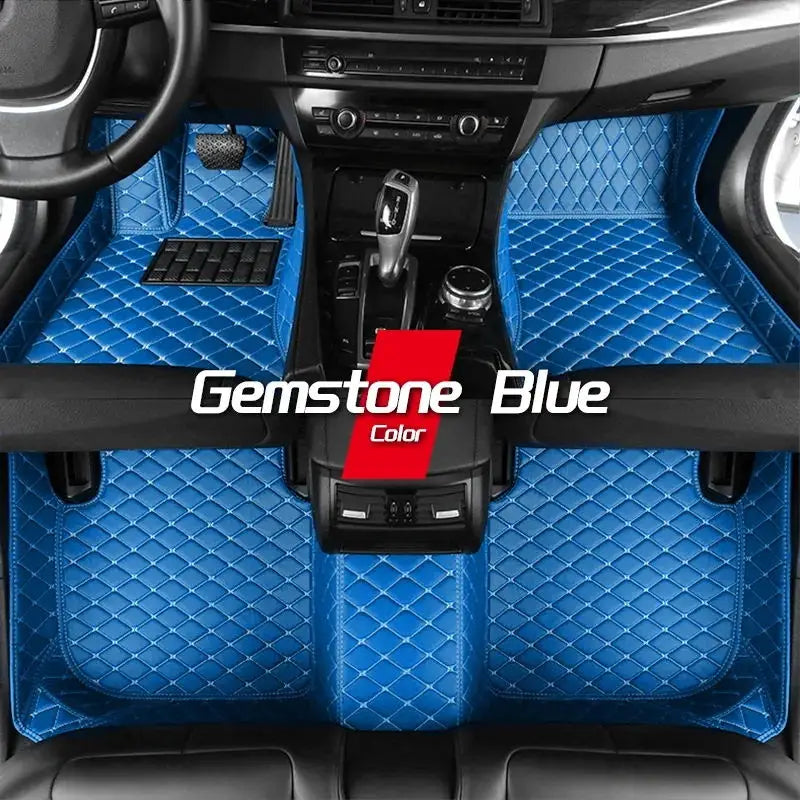 Custom Made Leather Car Floor Mats For Dacia Duster 2010 2011 2012 2013 2014 2015 2017 Carpets Rugs Foot Pads Accessories