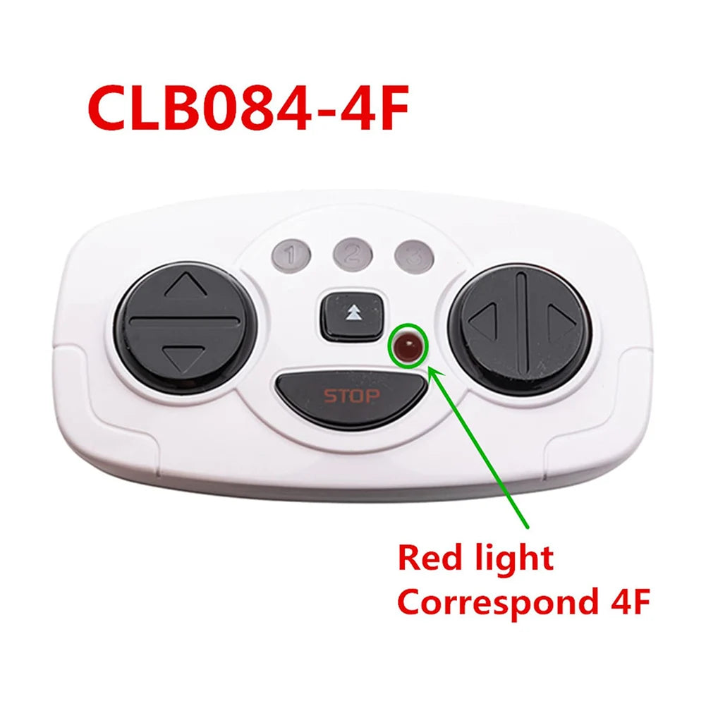 Children's Electric Vehicle Controller Compatible With CLB084-4C 12V Voltage: 12V 2.4G White Remote Control And Box Set