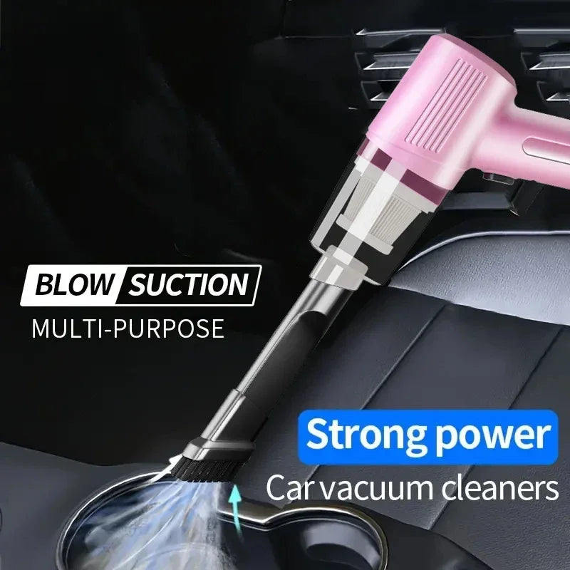 Portable Wireless Car Vacuum Cleaner Multifunctional 4-in-1 High-power Suction Blowing Integrated Cleaning Appliance ﻿2026