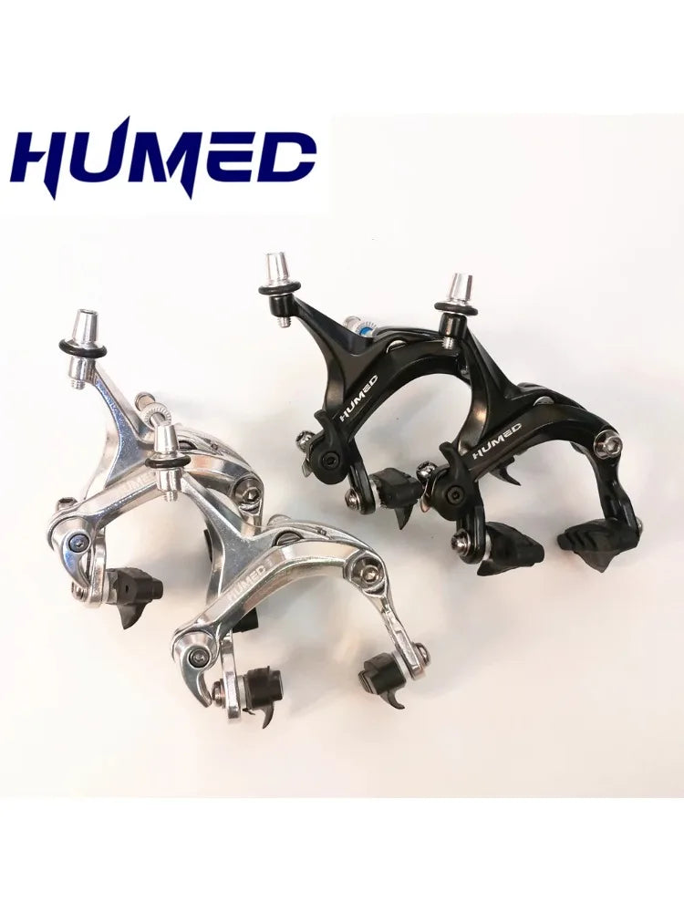 2022New Bicycle V-Brake Racing Road Dual Pivot Bike Aluminum Side Pull Caliper Brake Front Rear Brake 44-57mm