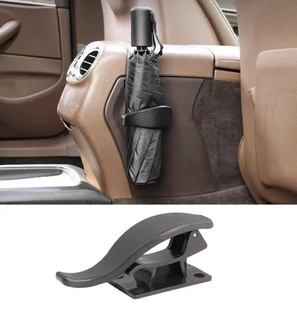 2Pcs Car Seat Back Hook Multi-purpose Trunk Umbrella Mount Holder Car Umbrella Storage Organizer Holders Universal Car Accessory