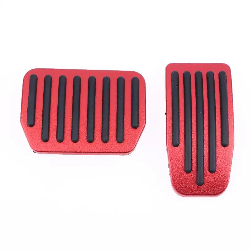 Almohadillas para pedales de coche, antideslizantes, para acelerador y freno, alfombrillas metálicas de alto rendimiento, accesorios para el modelo 3 Y