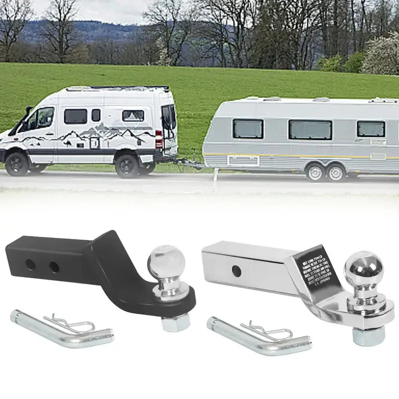 Enganche de remolque de 2 pulgadas, soporte de bola, remolque portátil Accs SUV, accesorios resistentes y fáciles de usar, accesorios de remolque