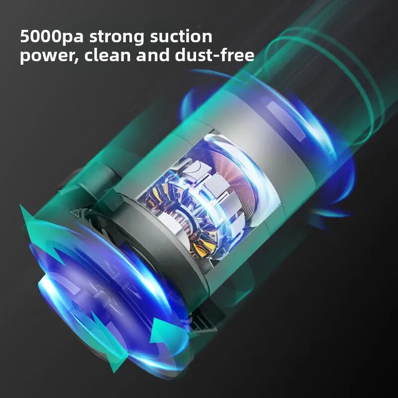 Wired Handheld Car Vacuum Cleaner, Car Wet and Dry 70W 5000pa