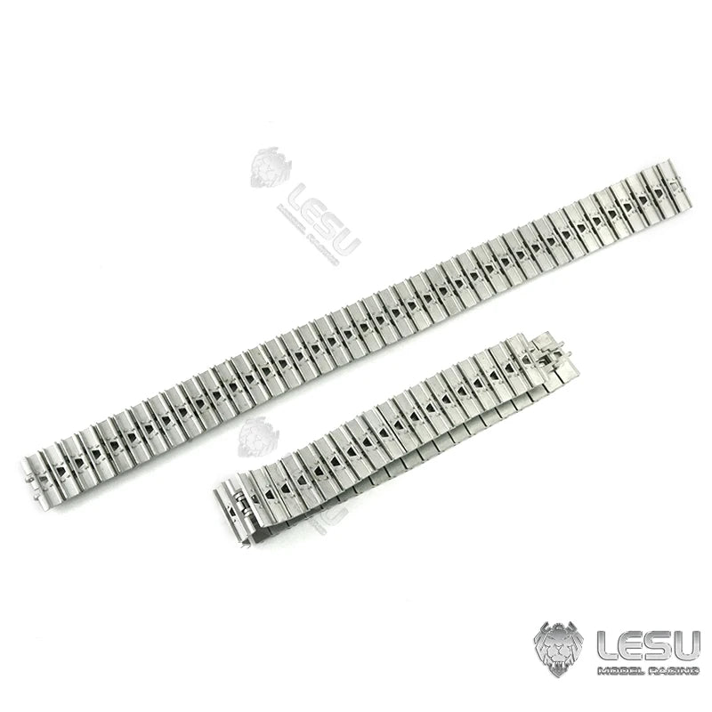 1 Pair Tracks for LESU 1/14 RC Hydraulic Loader 636 DIY Tamiyay Radio Control Conatruction Truck Parts Th20531-Smt3