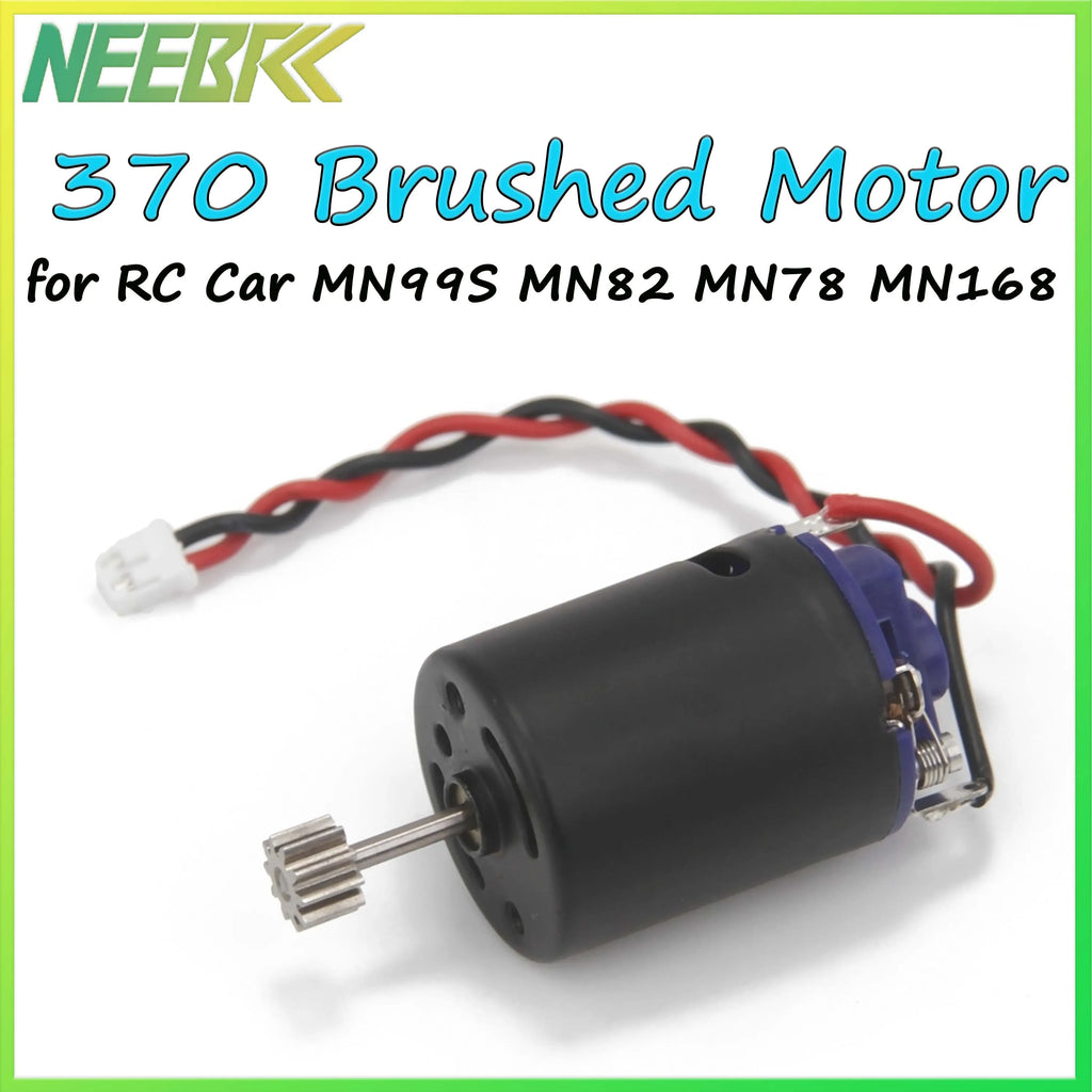 1/12 RC RC Car Accessories MN78 MN82 MN168 MN99S LC79 370 Brushed Motor High Speed Easy Installation Upgrade Crawler Car Parts