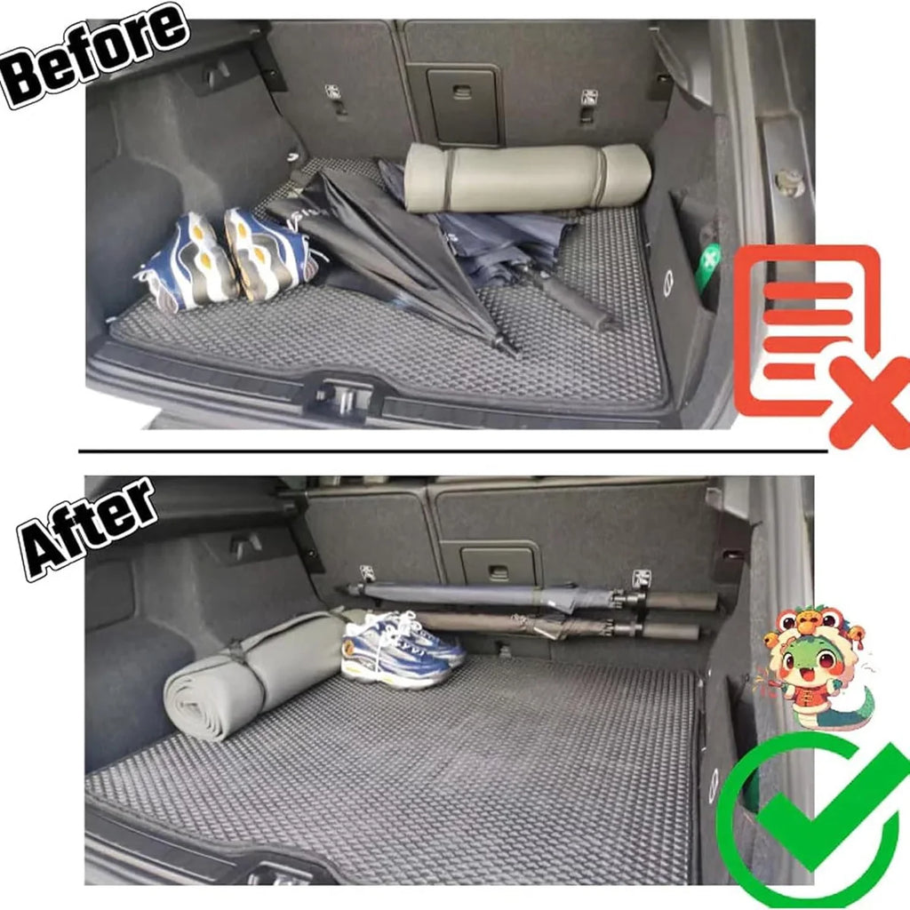 Car Trunk Umbrella Holder Hook Auto Accessory Internal Storage Organizer - Car Seat-Back Hook for Towels Plants & Umbrellas