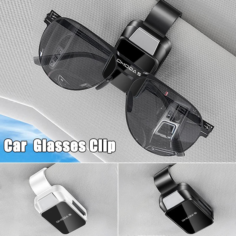 Car Sun Visor Glasses Clips Interior Eyeglasses Storage Holder For Chery Omoda 5 C5 O5 EO FX S5 S5GT Auto Interior Accessoies