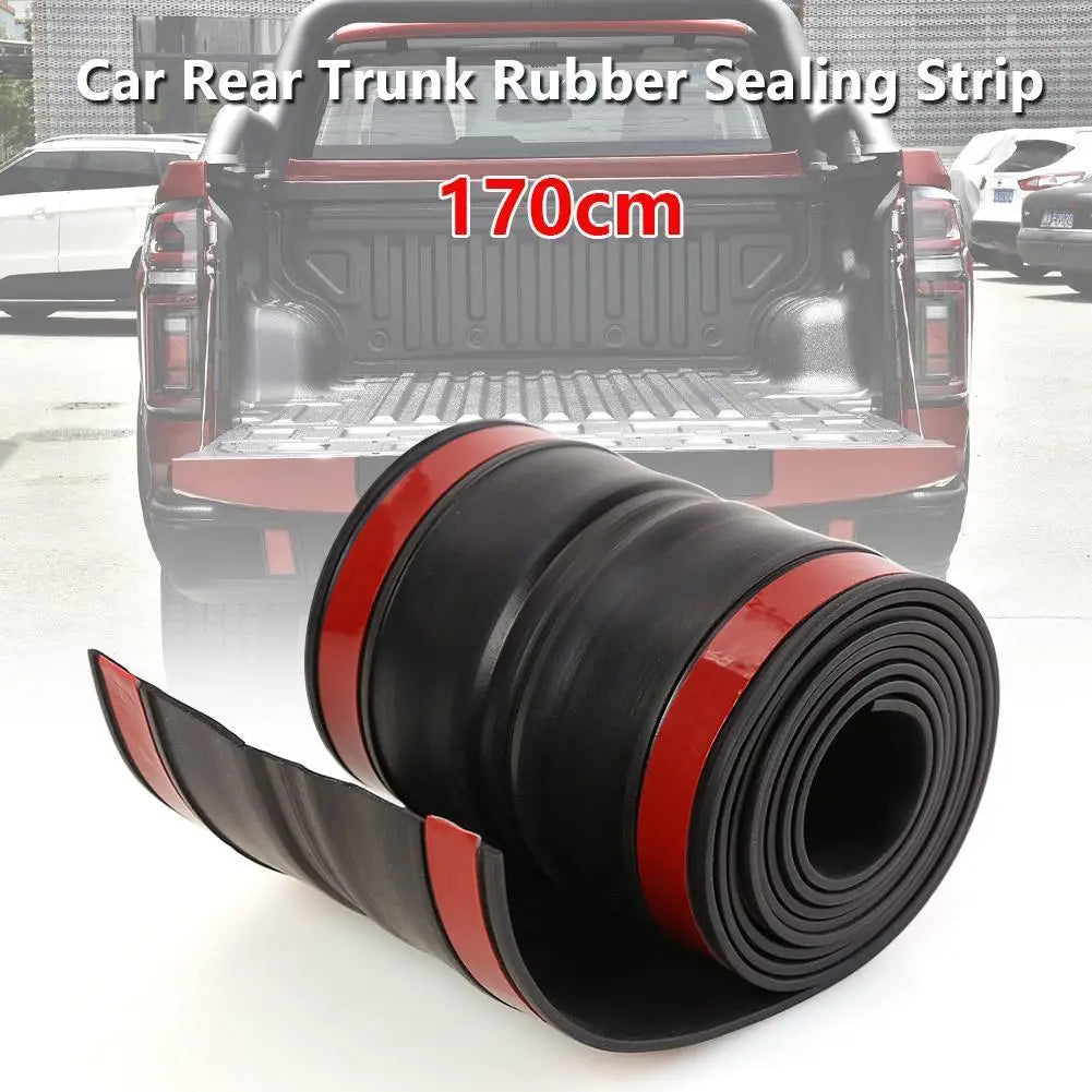 170x11cm Rubber Truck Bed Tailgate Gap Cover Filler Seal Cap for Pickup Truck