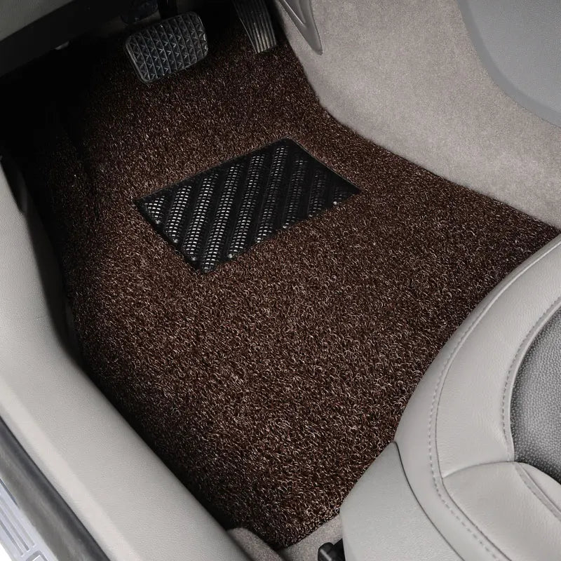 Thiened Single Piece Car Floor Mat for Driver  Universal Carpet for Front And Rear s ible with Various Car Mo...