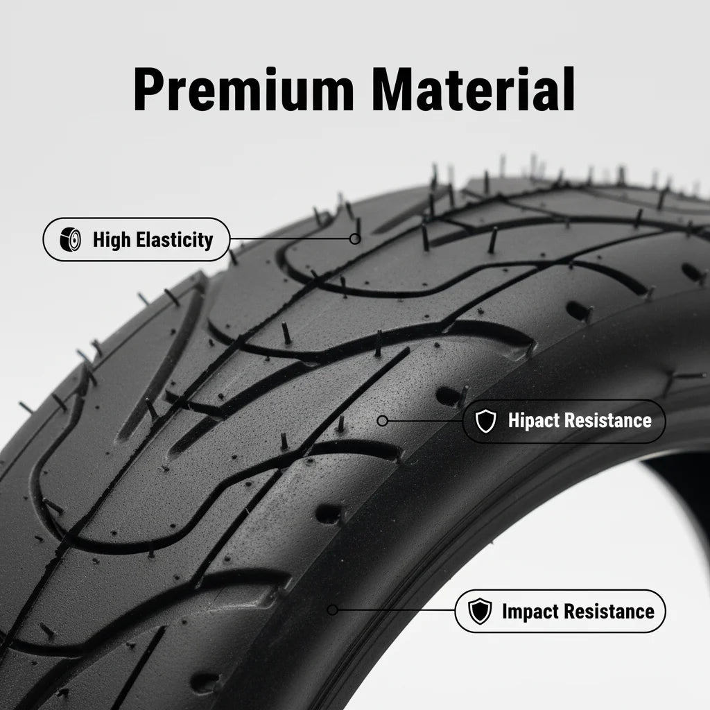 70/50-6.1 Outer Tire Set for Minimotors DT Mini Dualtron Special Long Body Togo Charmer Replacement Scooter Tyres