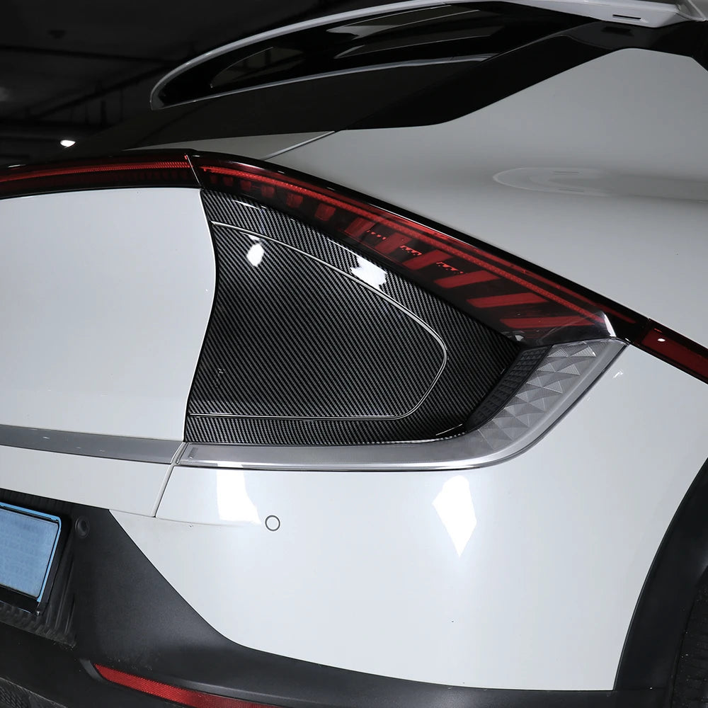 For KIA EV6 2021-2026 Accessories Car Battery Charging Port Panel Trim Cover Tailgate Side Exterior Accessories LHD/RHD