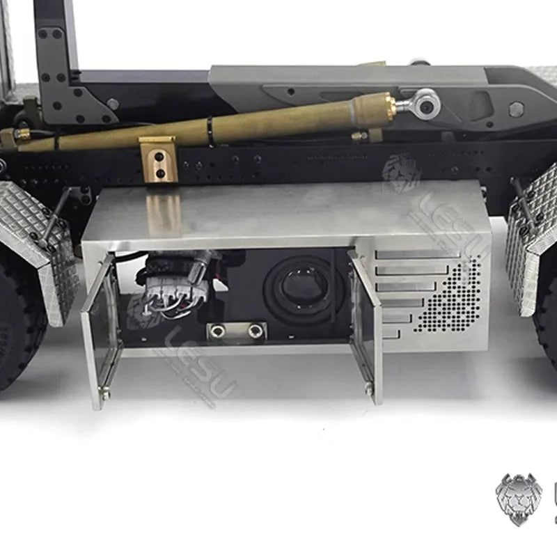 Caja de herramientas para camión modelo 1/14, contenedor de almacenamiento, accesorios LESU RC G-6250 para Tamiya 770S FH16 MAN TGX, piezas de actualización de juguetes para camión