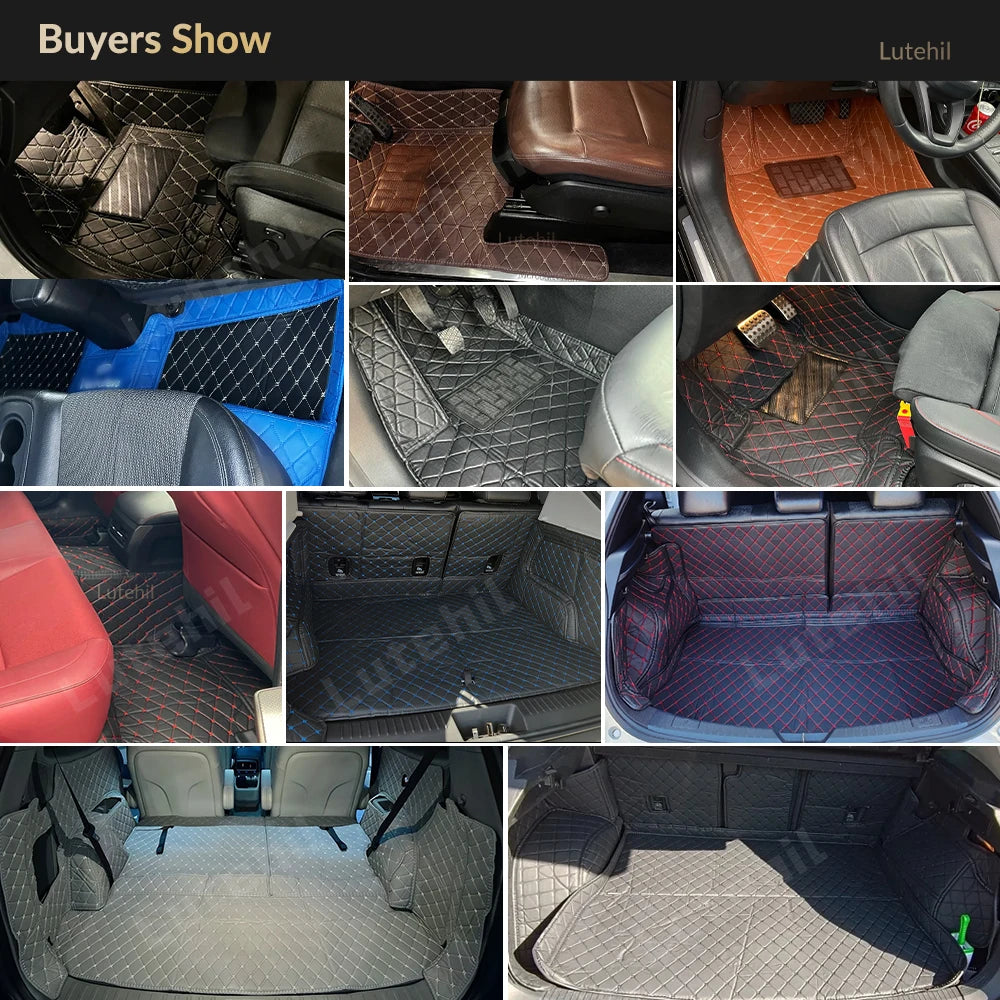For Ford Territory 2022 2023 2024 2025 Lutehil Car Floor Mats Car Trunk Mat foot Pads carpet Accessories