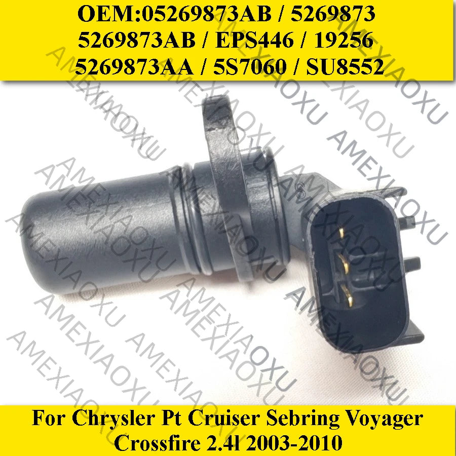 05269873ab Crankshaft Position Sensor For Chrysler Pt Cruiser Sebring Voyager Crossfire 2.4l 2003-2010 Auto Part Accessories