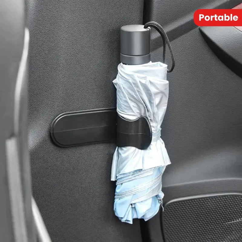 Portable Adhesive Car Umbrella Fixing Rack, Car Accessories, Multifunctional Umbrella Storage Rack for the Car