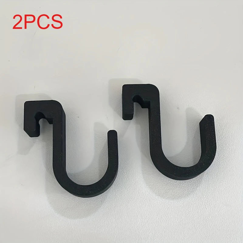 2pcs Car Umbrella Hooks - Trunk Hangers,Universal for Sedans with No-Drill Installation,Multi-Functional Seat Back Storage Racks