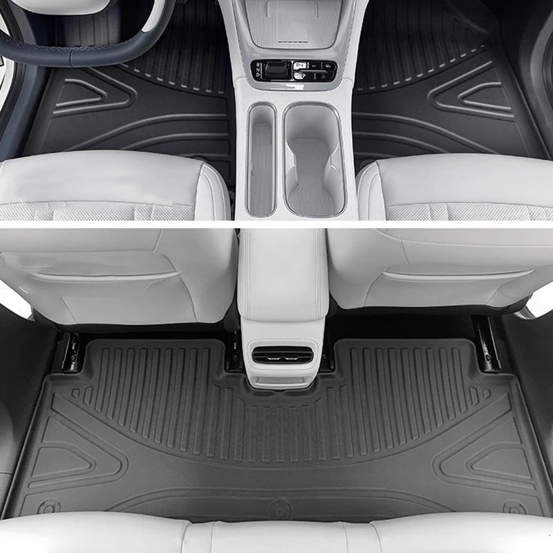 Car Floor Mats for Geely Geome 2024-present Cargo Liner Back Seat Covers Waterproof Non-slip Trunk Mat Customized Car Carpets