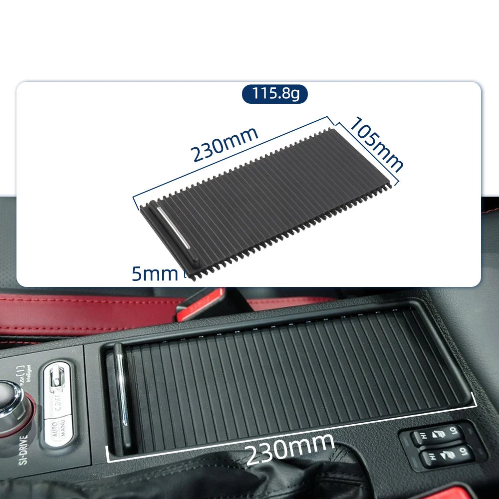 Interior Car Drink Beverage  Holder Curtain Cover Blind Shutter Trim For Subaru Outback  Legacy  IMPREZA  XV  WRX LEVORG