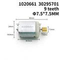 Car Door Lock Motor For Audi Q7 4L 4M TT 8J VW Touareg 7P5 CR7 Cars Parts Side Centra Locking Engine Center Control Locks Power