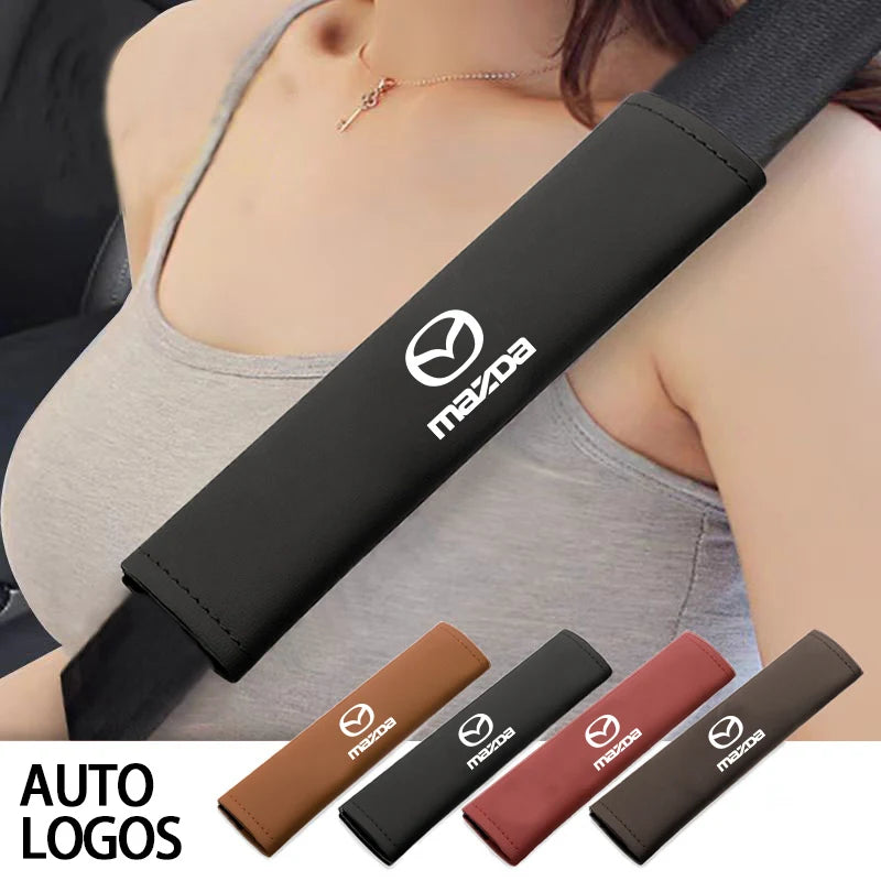 Car seat belt interior accessories seat belt cover interior For Mazda 3 6 CX5 2 CX3 CX9 MX5 RX8 Axela Demio Atenza MS GJI