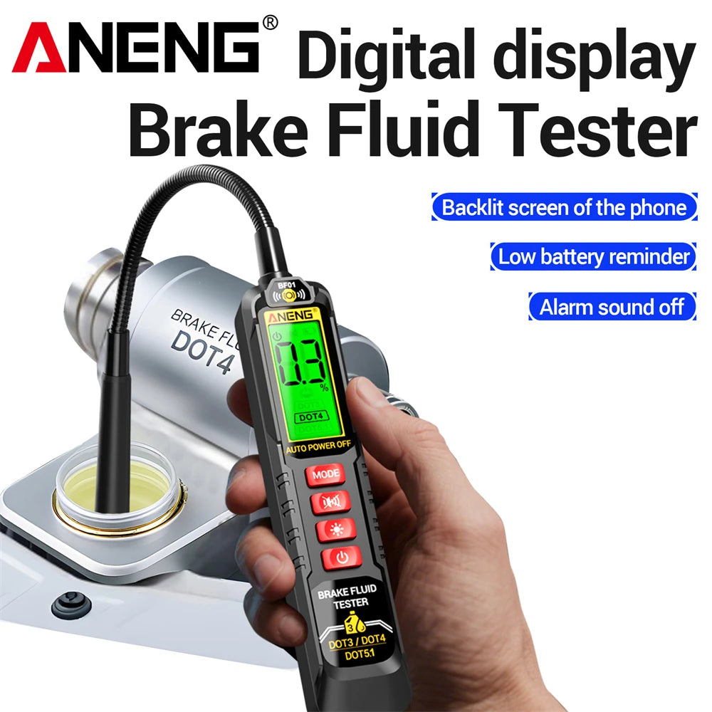 Auto Electrician Kit  Brake fluid Tester Car Relay Voltage Tester 12V/24V Relay Detector 4/5 PinBrake Oil  Analyzer  Test tools
