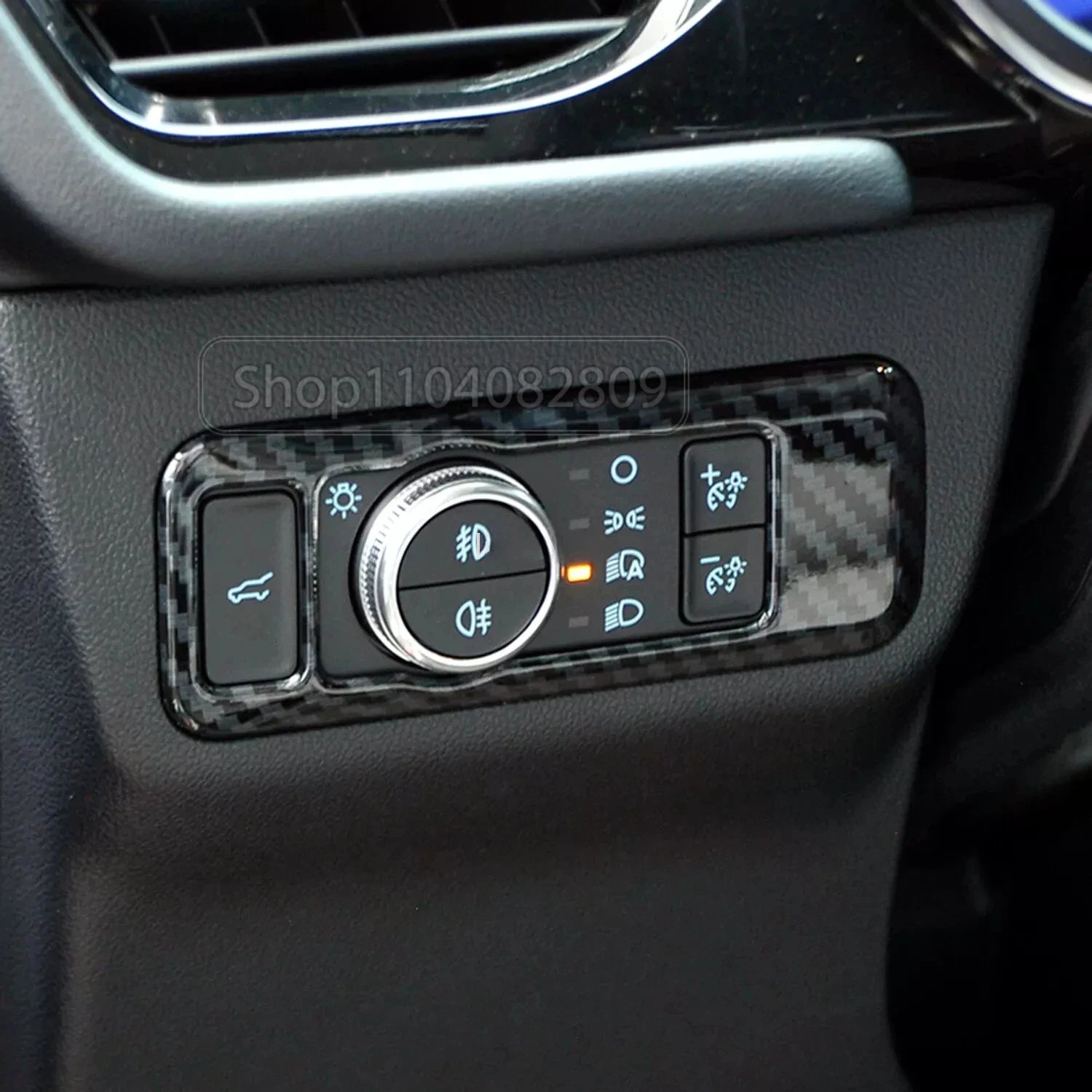 ABS Carbon Fiber Interior Accessories Kit Trim Cover For Ford Mustang AT MT 2024 2025 Center Conlose Gear Shift Panle Decoration