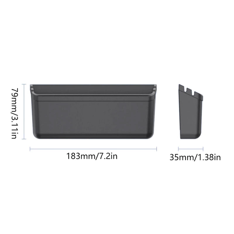Car Interior Accessories Door Side Storage Box Organizer Holder Pocket Universal Car Accessories Mobile Phone Storage Box