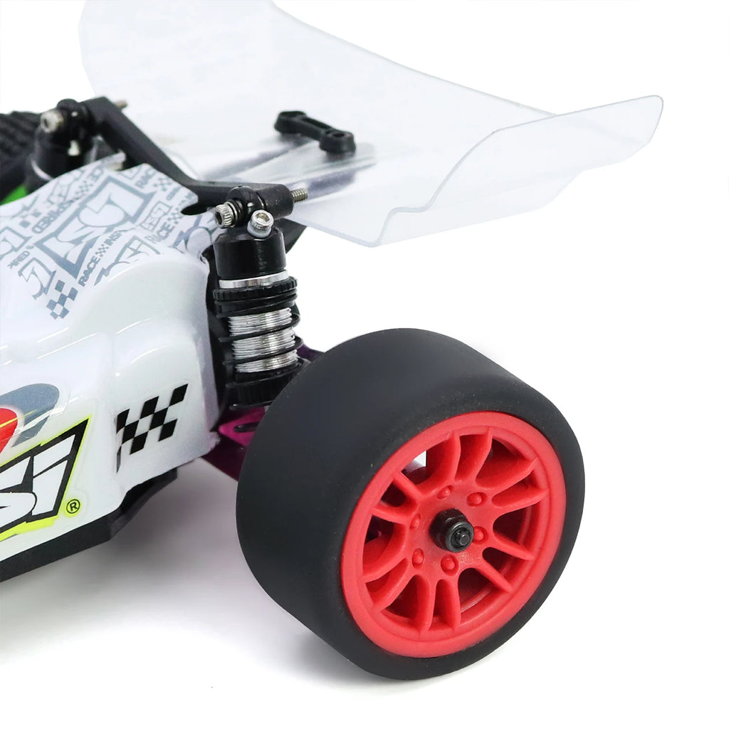 For 1/24 LOSI Micro-B On-Road Drift Racing Wheel Rims Hub with Tires Pre-mounted Pin For 1/28 Losi Micro-T WLtoys 244016