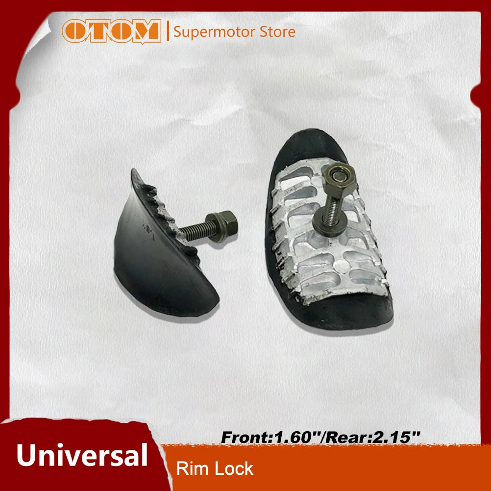 Motorcycle Accessories 1.60'' 2.15" Rim Lock Tyre Security Bolt Inner Wheel Tire For KTM HONDA YAMAHA KAWASAKI AVANTIS MOTOLAND