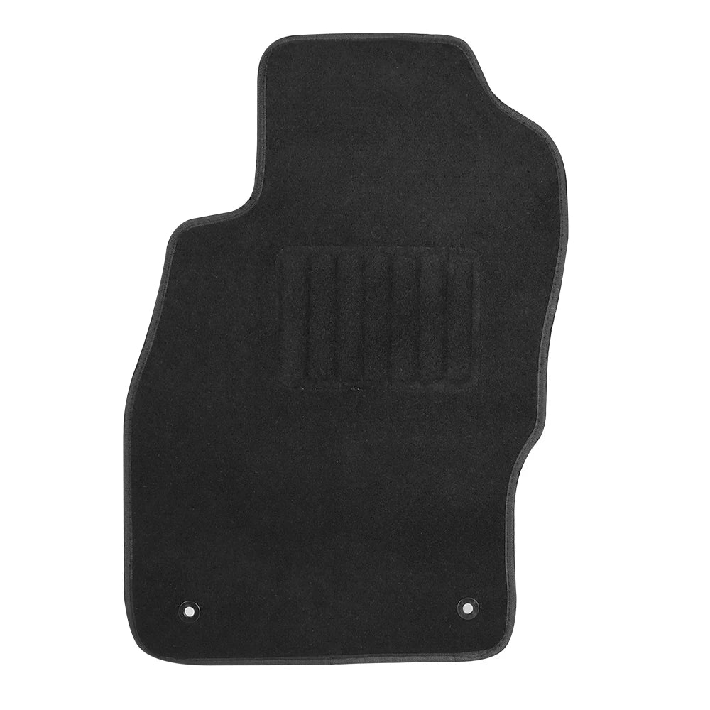 4pcs Set Of Simple New Side Grid Car Floor Mats Easy To Clean Comfortable And Durable For Opel Corsa D Corsa E Velour